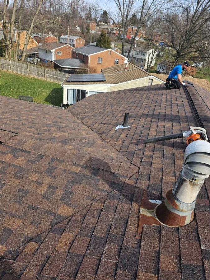 Roof Replacement with GAF Timberline HDZ Shingles